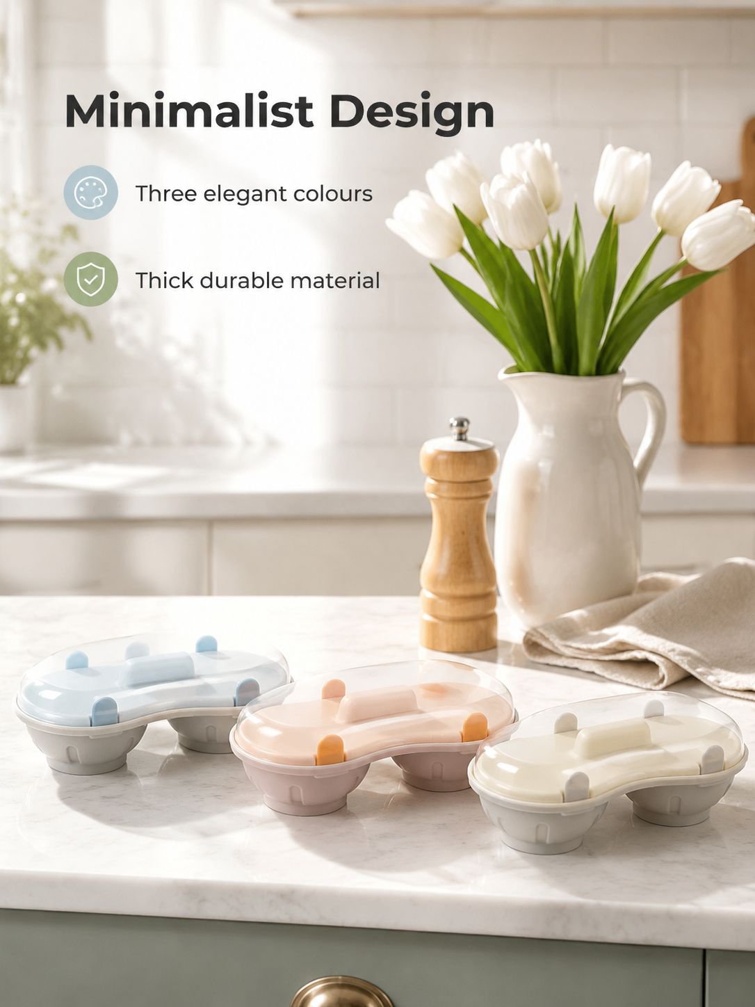 Multifunctional Steamed Egg Box Microwave Quick Egg Cooker
