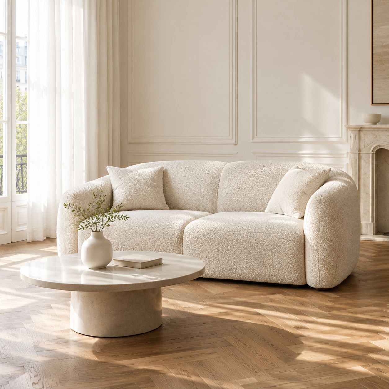 Zweisitzer-Sofa