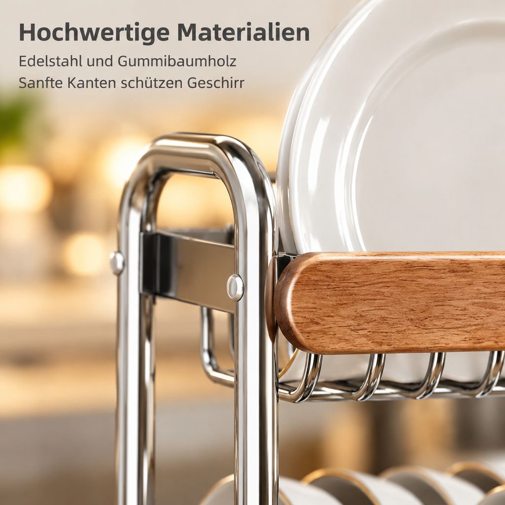 Küchen-Abtropfgestell für Stäbchen und Besteck