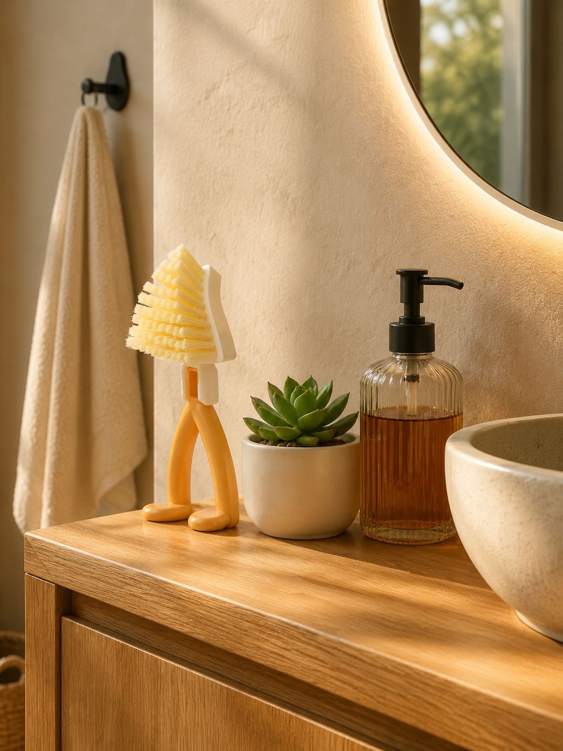 Organizador plegable para utensilios de cocina