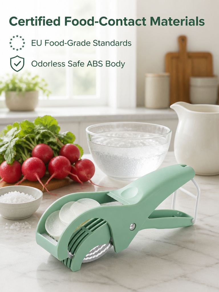 Multifunctional kitchen tool for slicing fruits and vegetables