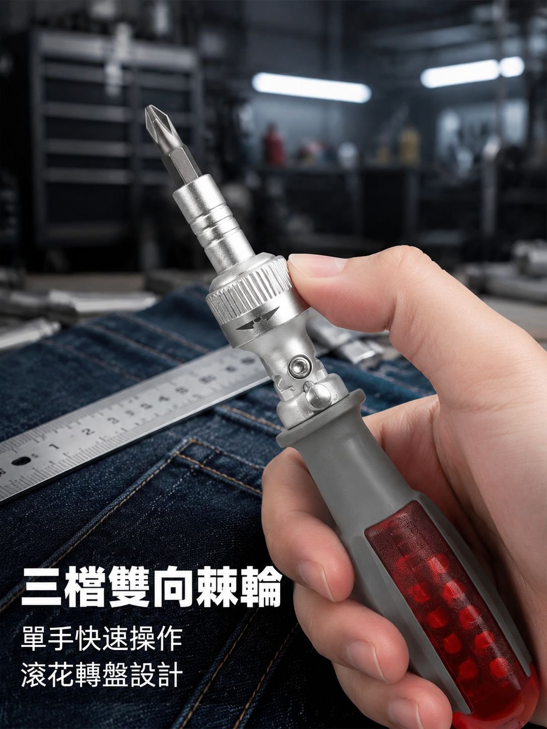 多功能棘輪組合螺絲刀