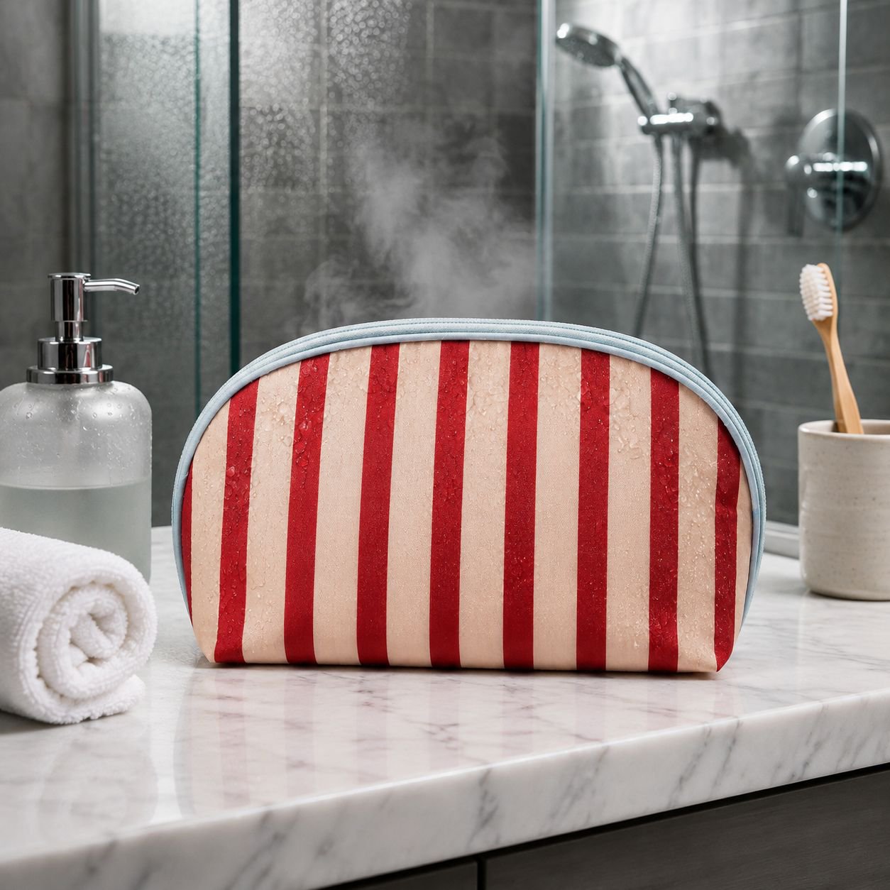 Portable Waterproof Wash Bag Large Capacity Cartoon Storage Bag