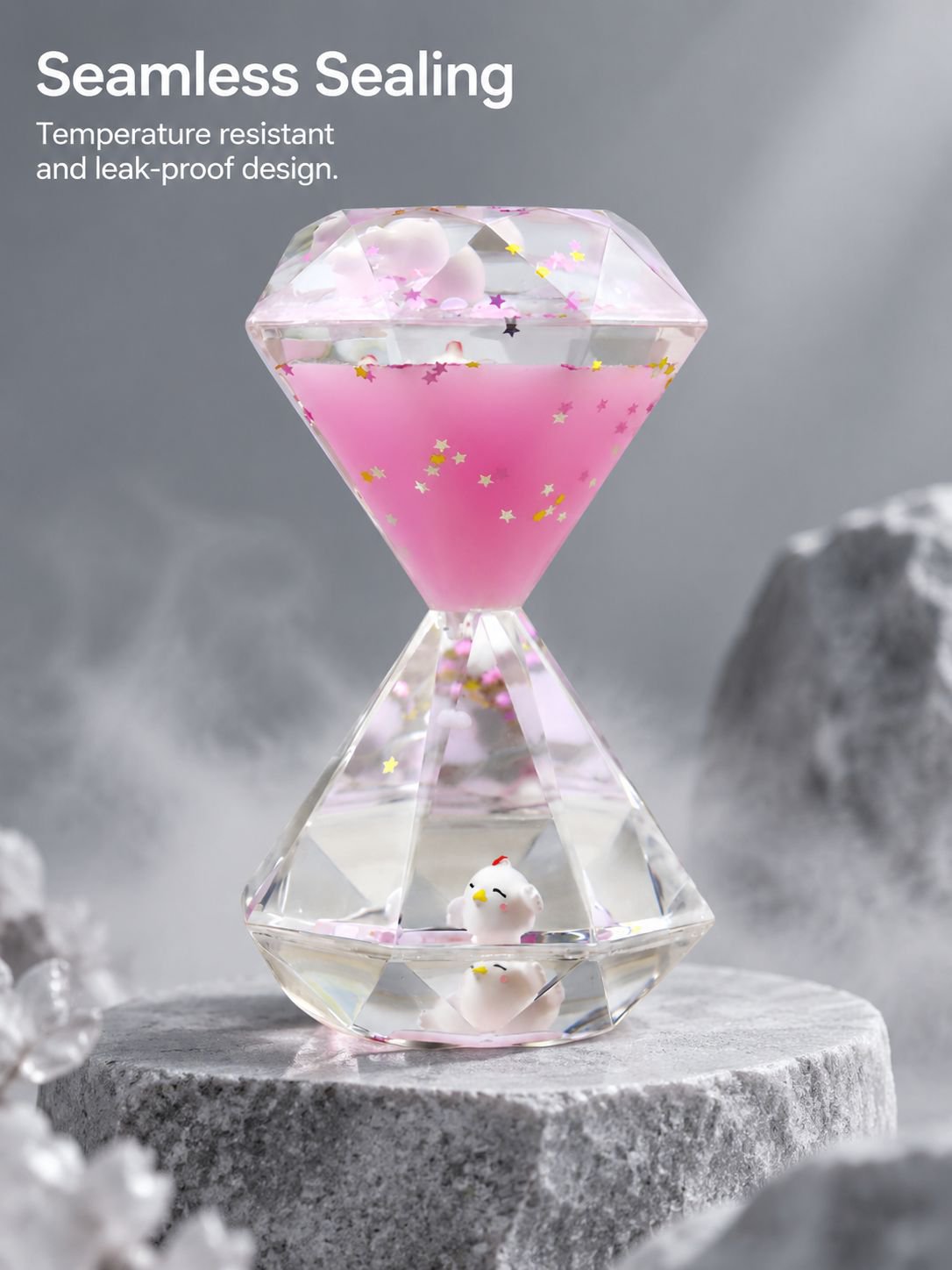 Creative student gift - oil and diamond timer