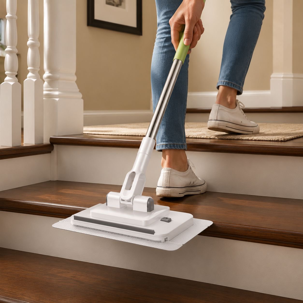 Multi-use mop suitable for various surfaces
