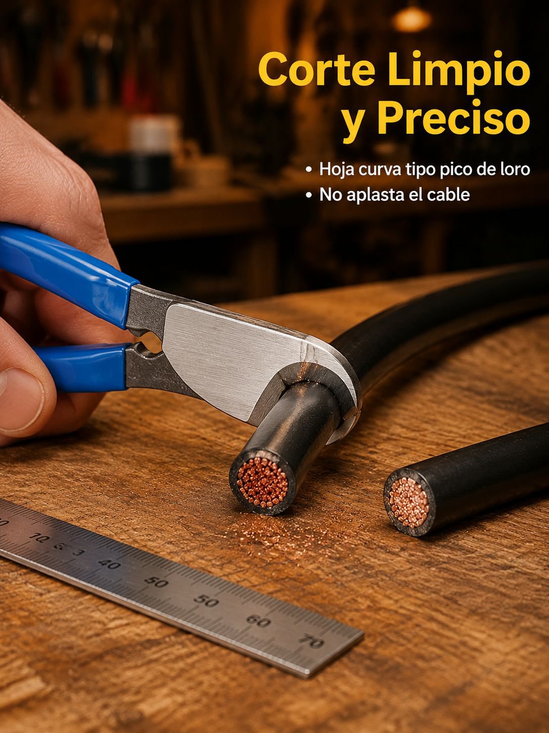 Pelacables y cortador multifuncional