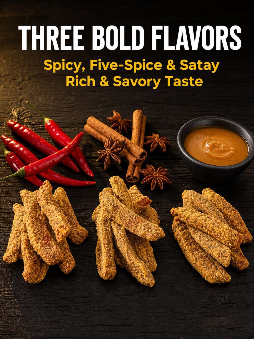 Low-Fat High-Protein Sliced Chicken Jerky