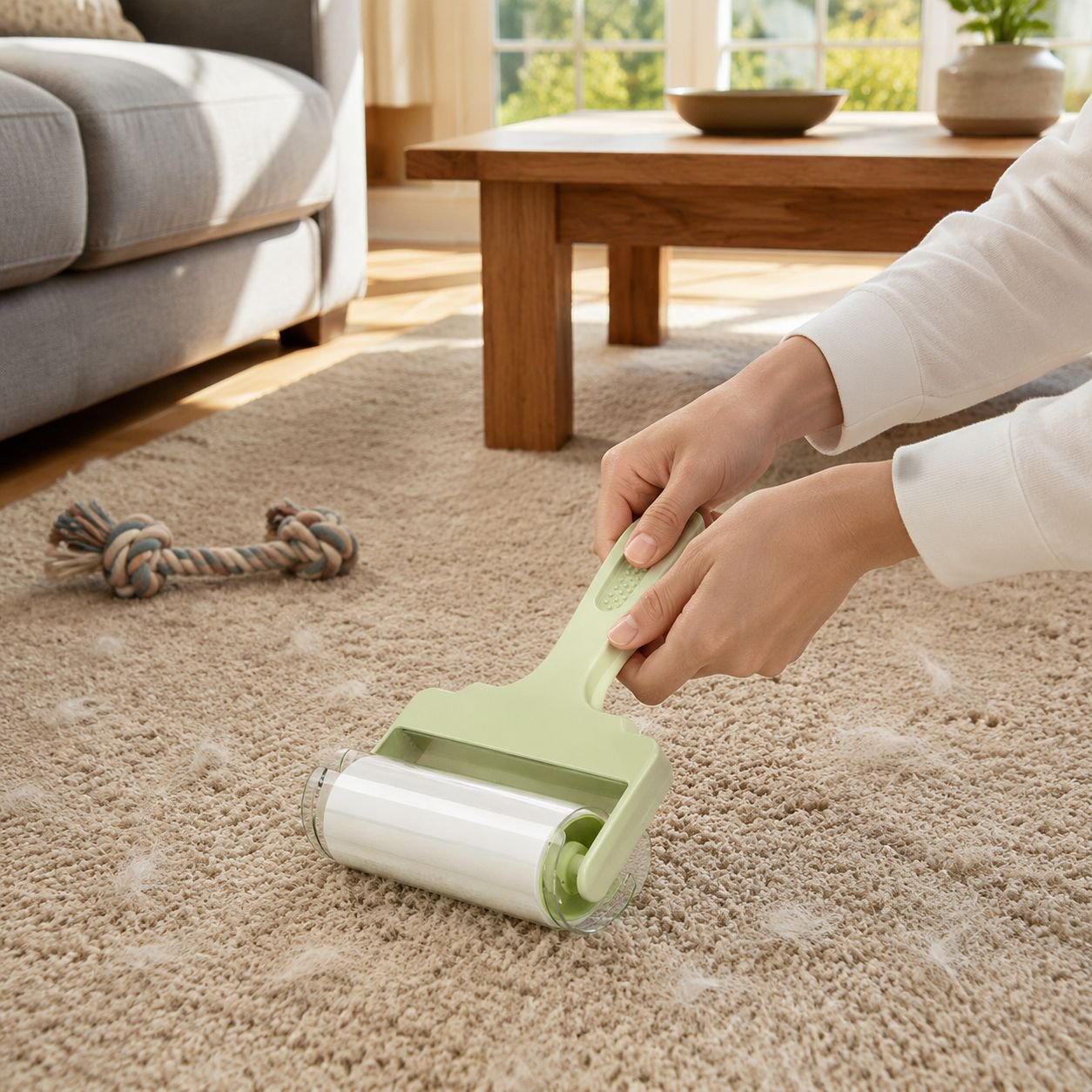 Washable powerful lint roller cleaning clothes efficiently