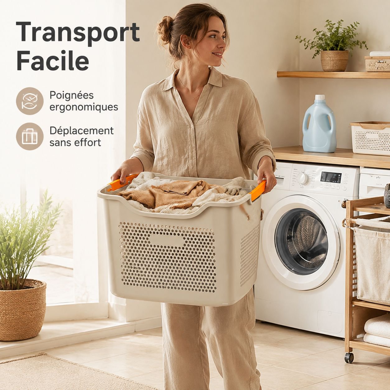 Panier à linge sale pour la maison