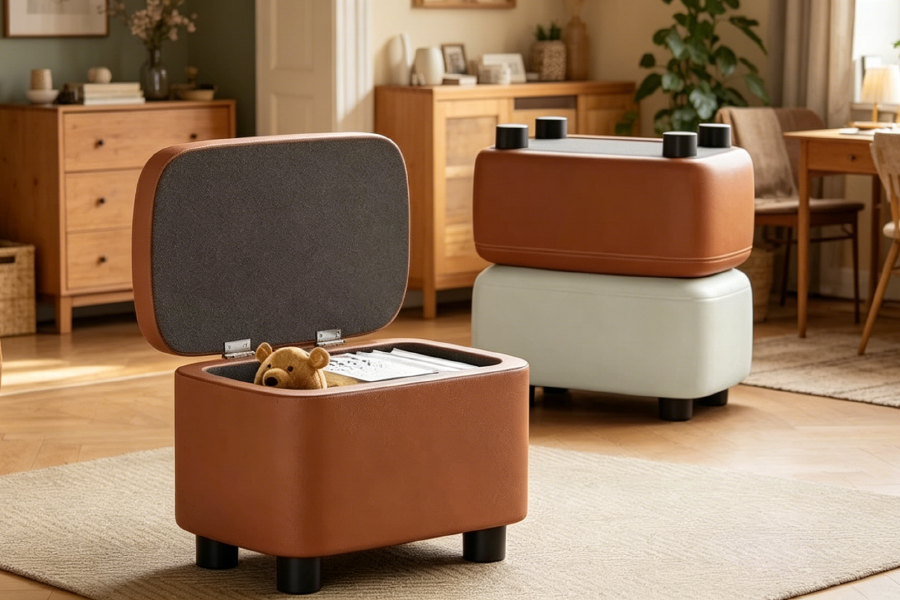 Kleiner Hocker für den Hauseingang 