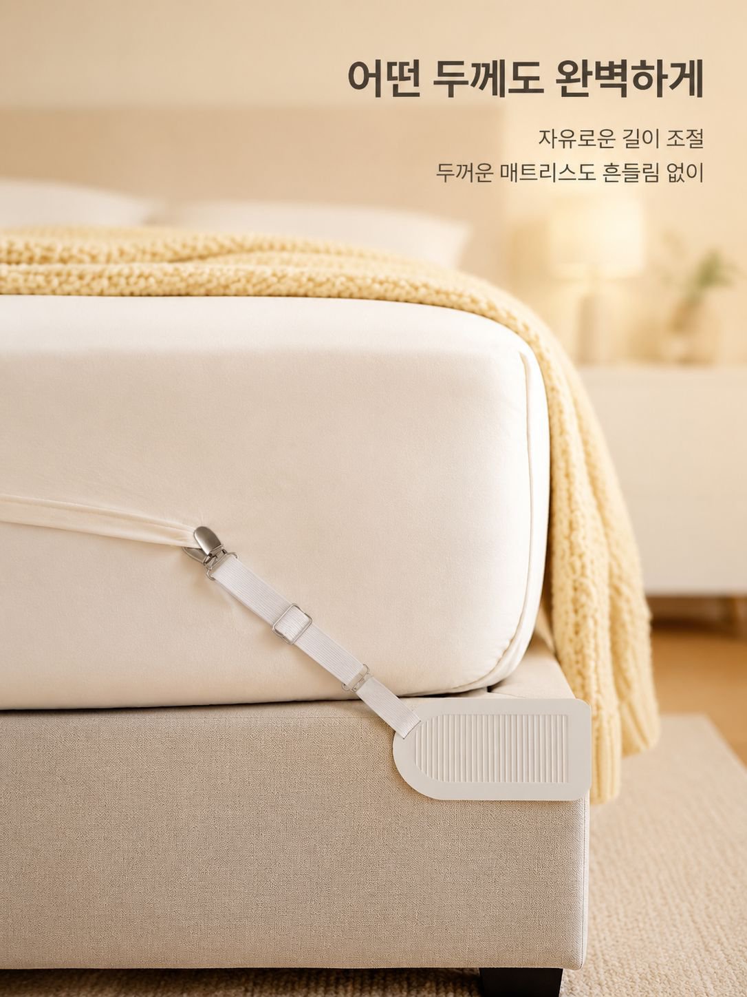 소파 패드 미끄럼 방지 클립 세트 구성
