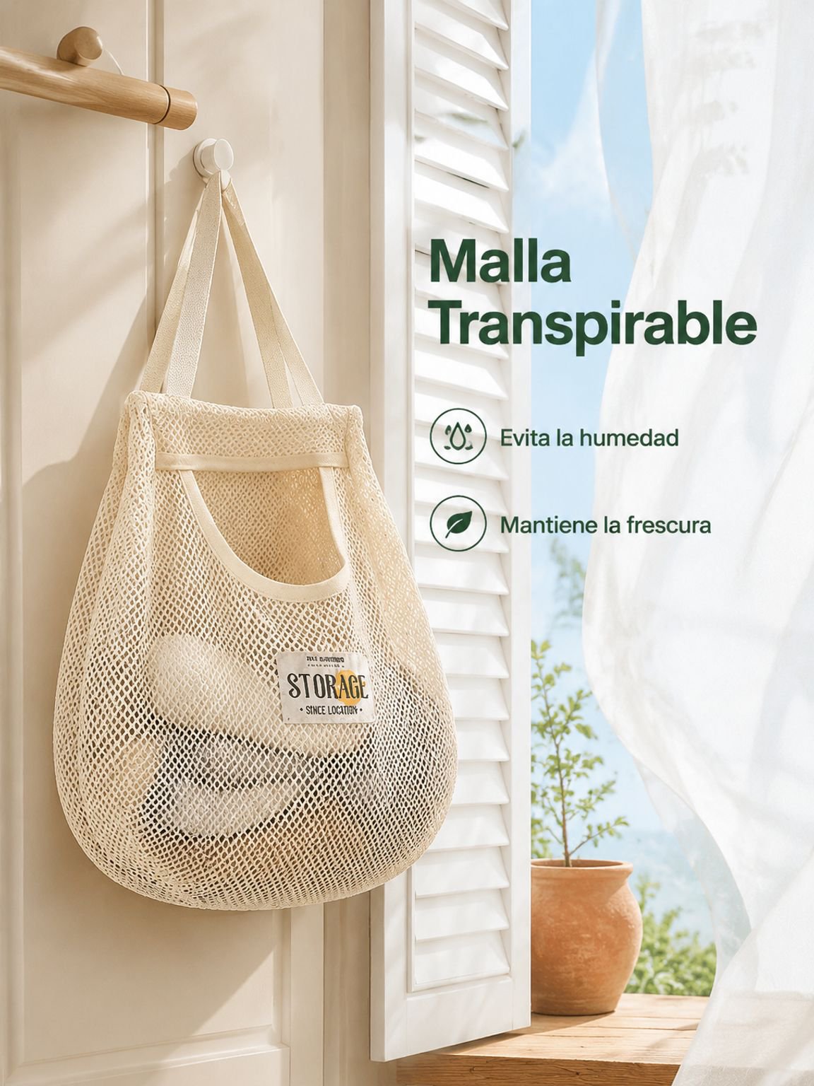Bolsa colgante de almacenamiento para calcetines estilo japonés, organizador de ropa y ropa interior