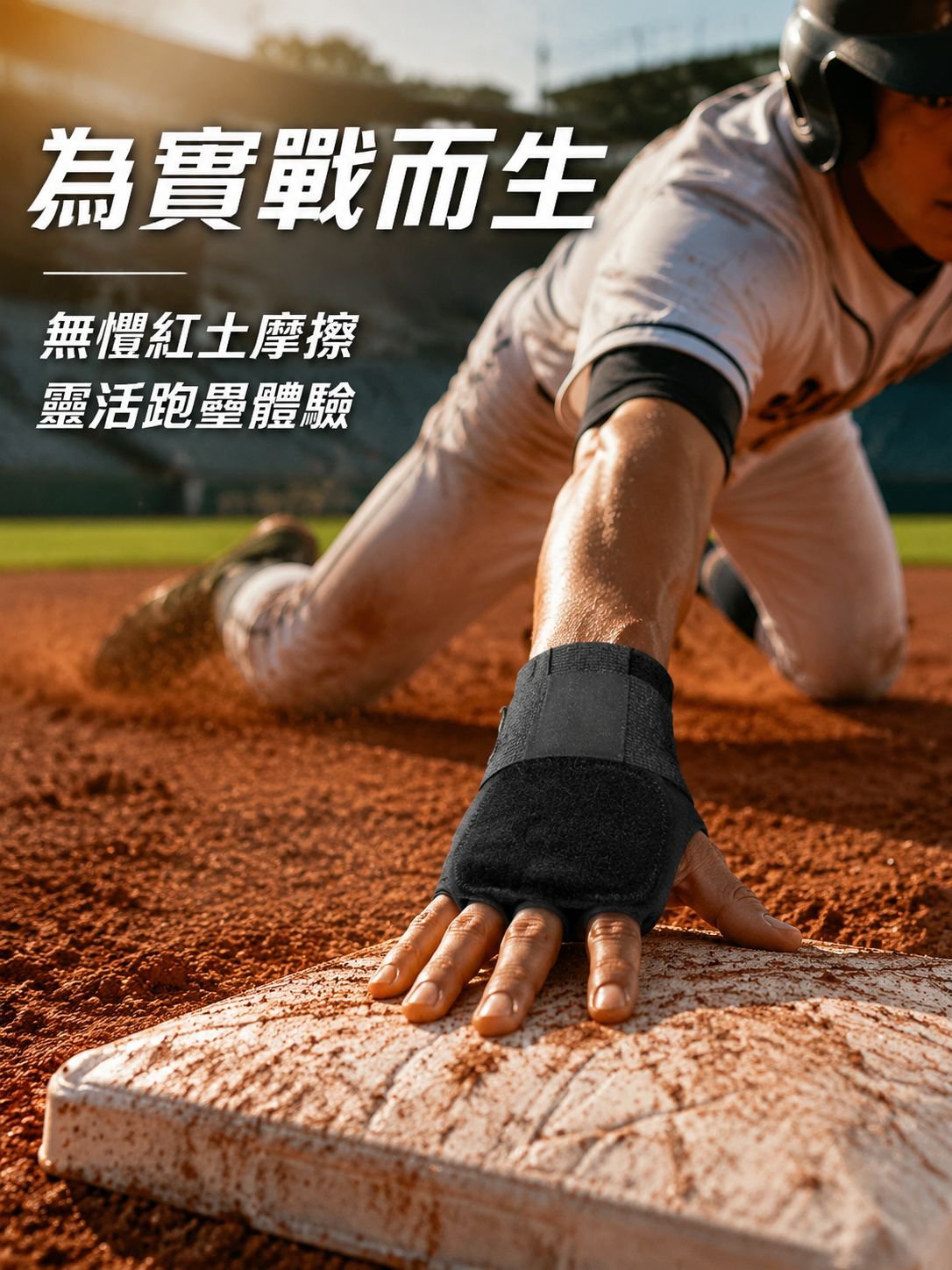 棒球滑動運動手套