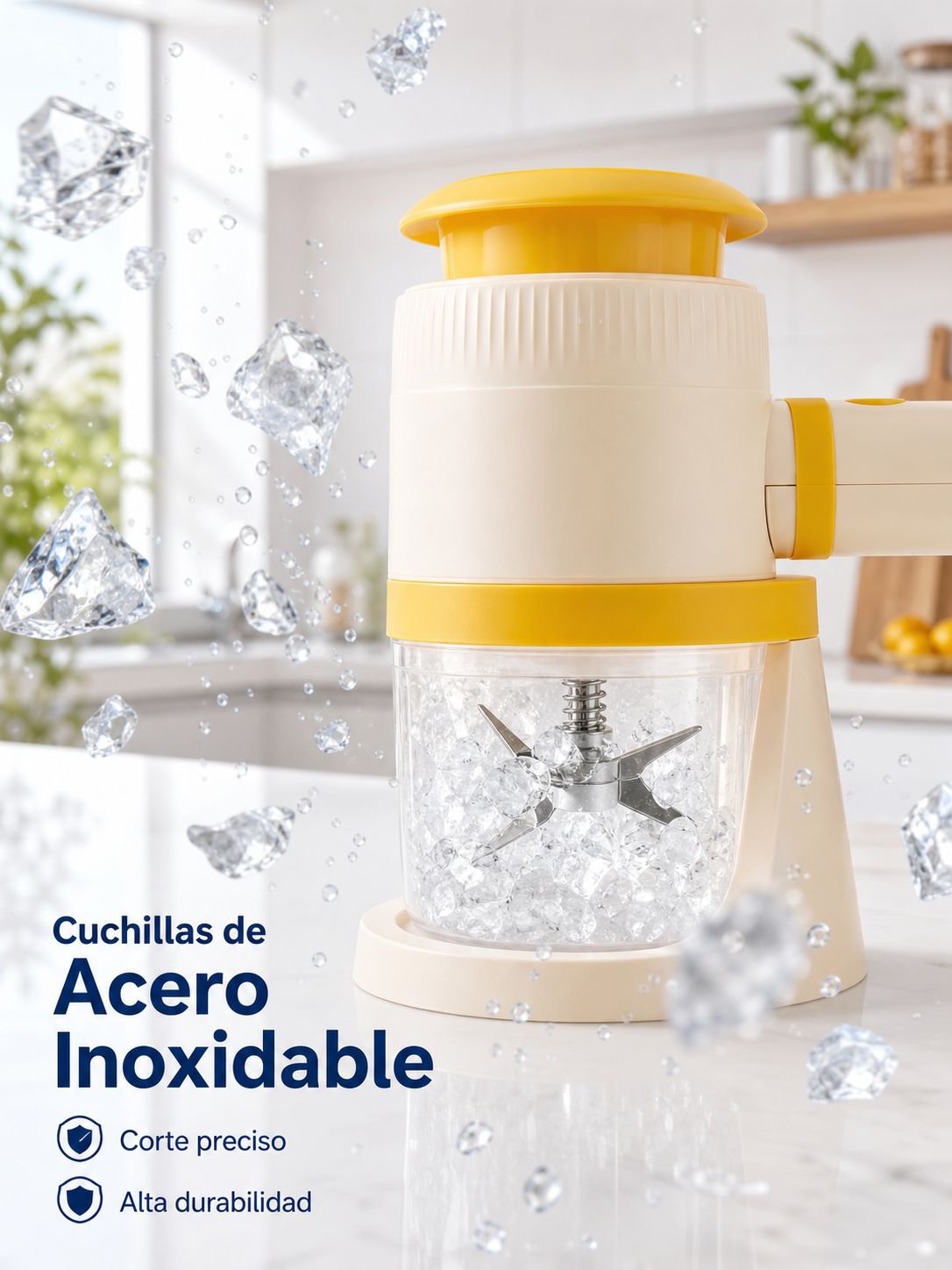 Máquina eléctrica de hielo picado multifuncional doméstica