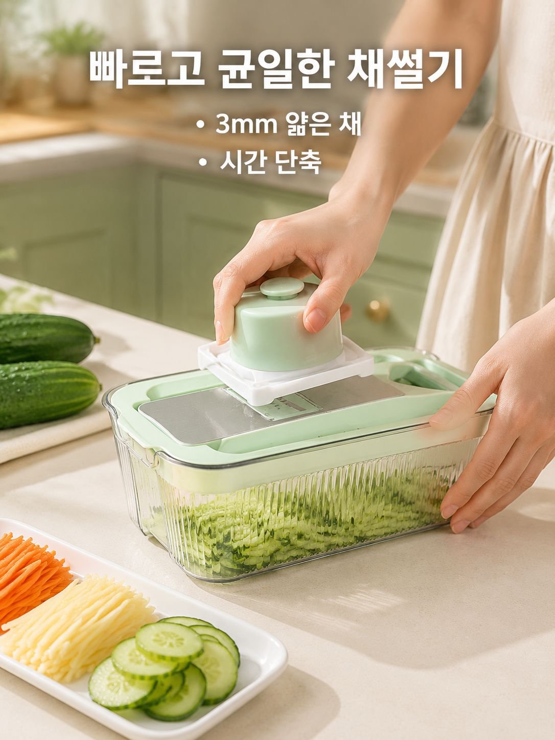 주방 야채 채칼