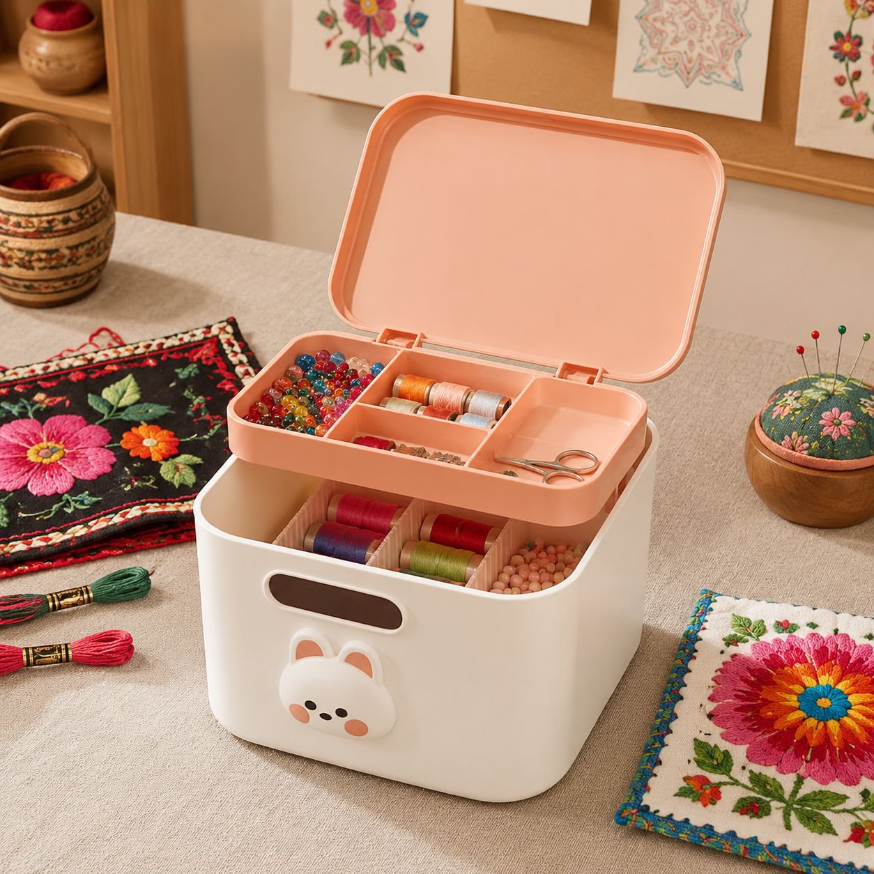 Caja plástica organizadora multiusos