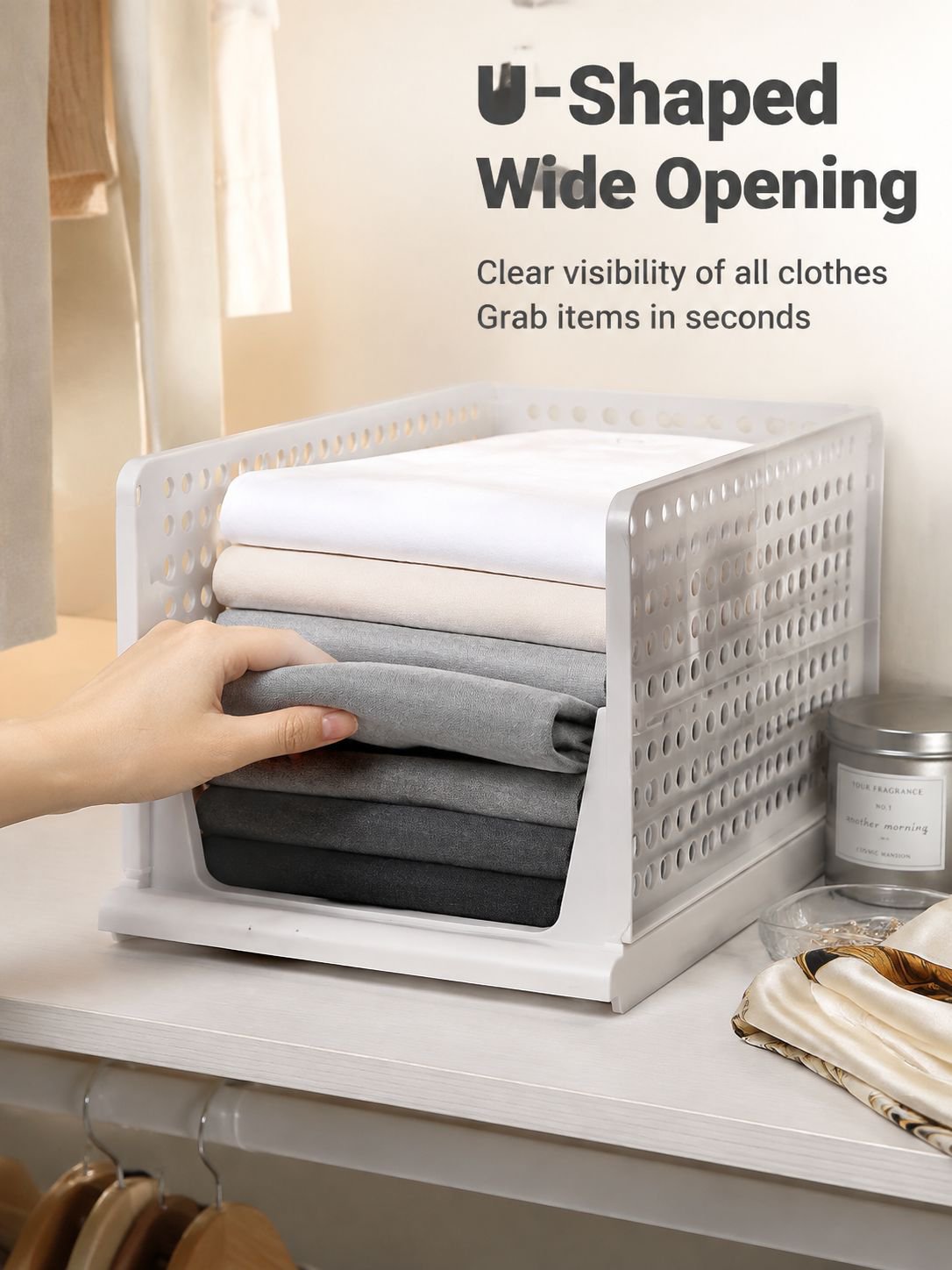Wardrobe Drawer Storage Organizer Set 