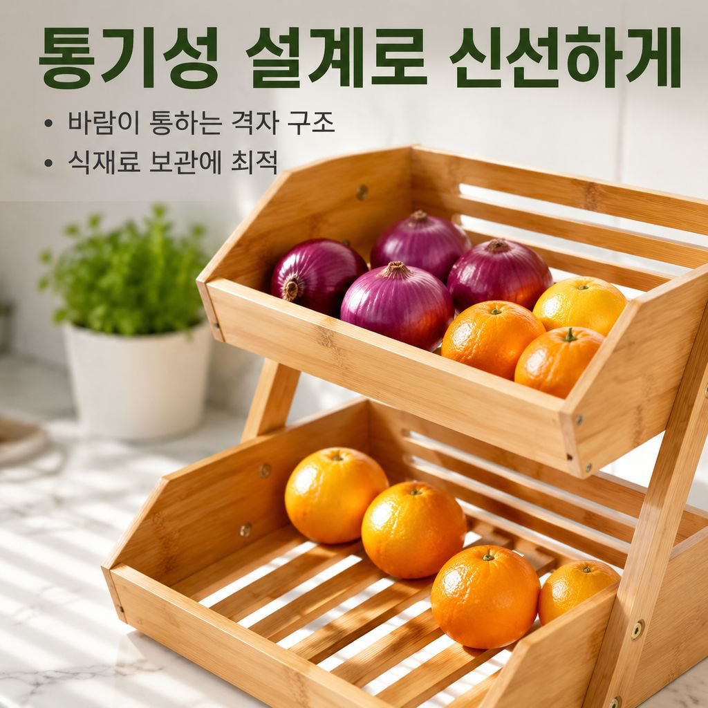 가정용 간식 정리 선반