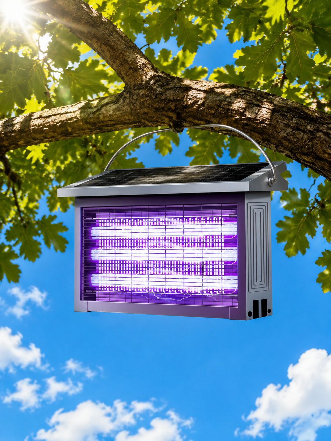 Dispositif solaire innovant pour camping et jardin