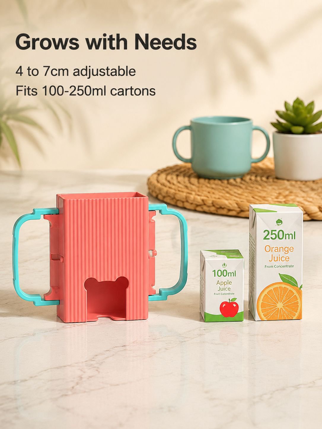 Crush-Resistant, Spill-Proof Milk and Fruit Puree Cartons