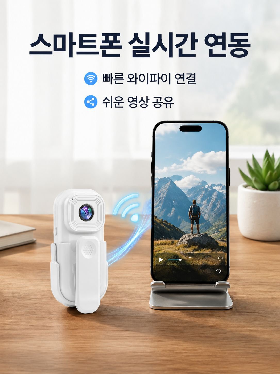 미니 360 엄지 WiFi 방수 스포츠 카메라