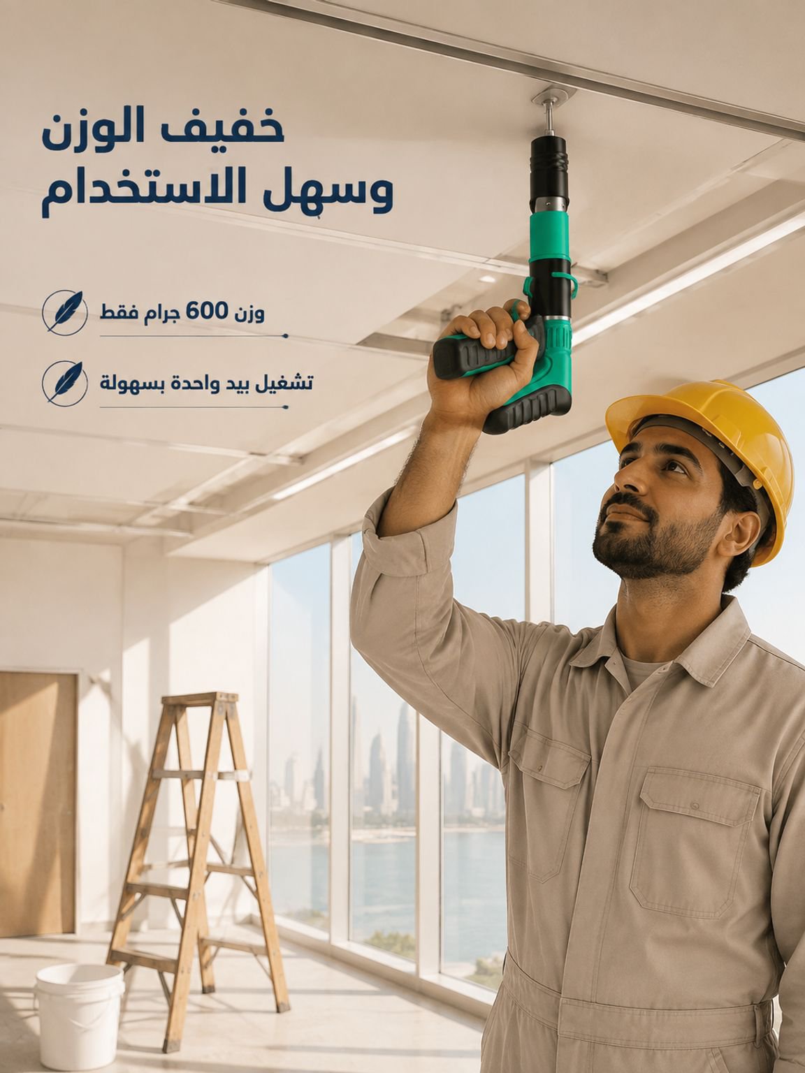 أداة تثبيت المسامير الصغيرة