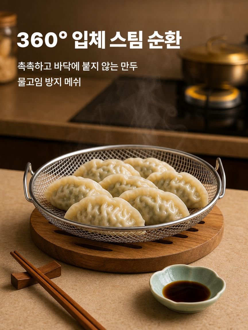 다용도 찜기 선반