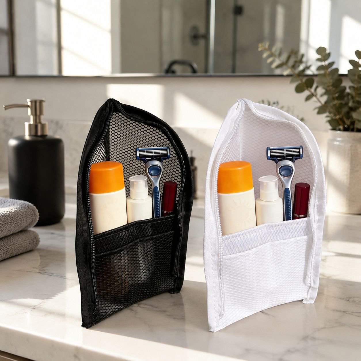 Multifunctional Waterproof Toiletry and Travel Organizer Bag