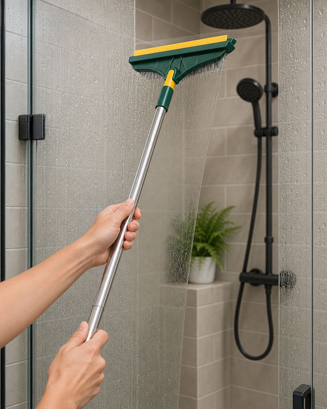 Multi-purpose Long-handled Corner and Gap Brush