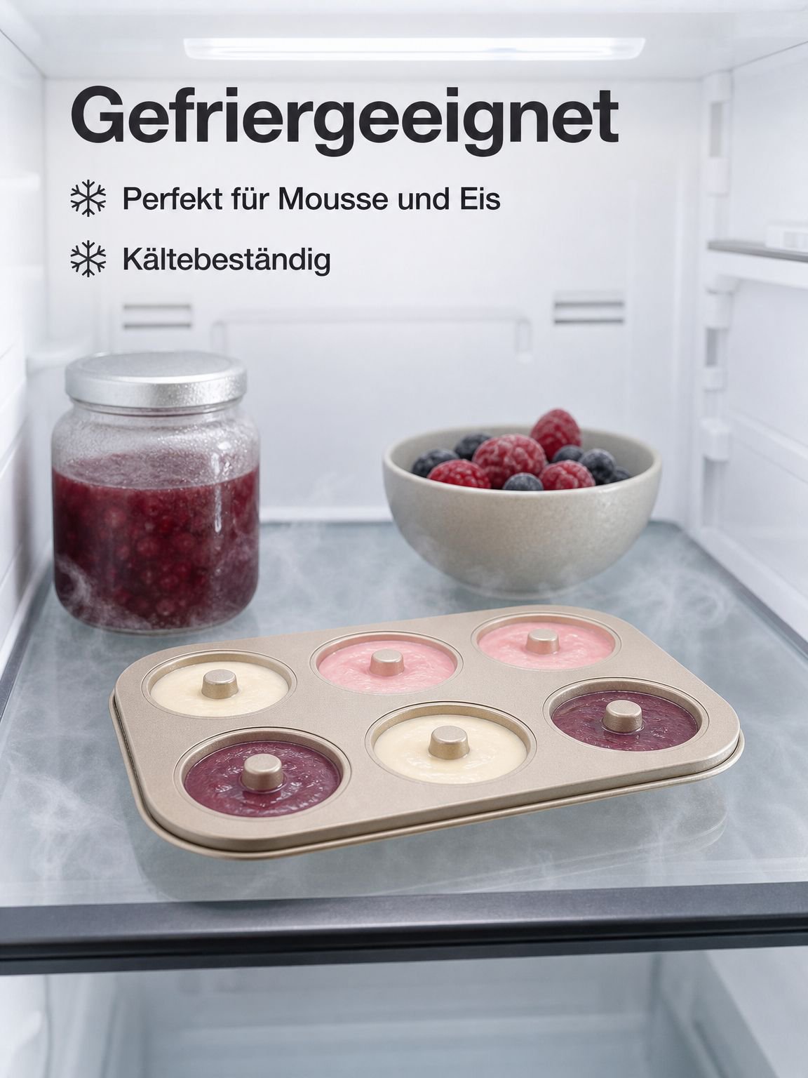 Donut Backform für perfekte Backergebnisse