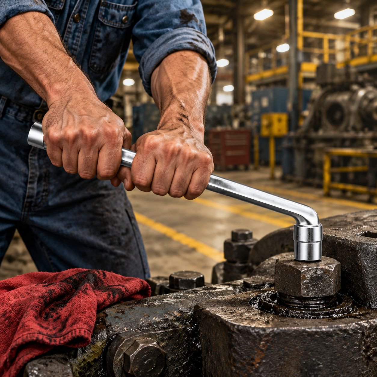 High-quality hex wrench for industrial maintenance