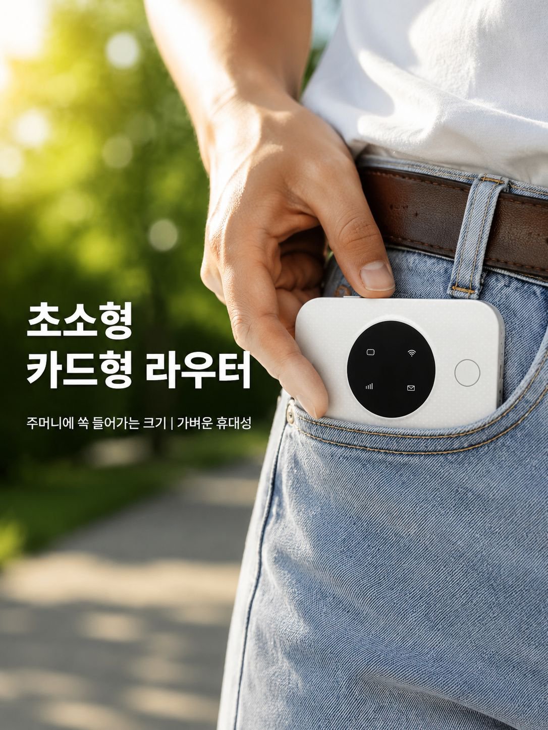 휴대용 카드형 휴대용 공유기 무선 이동 휴대용 와이파이 랜턴 배터리 휴대용 와이파이