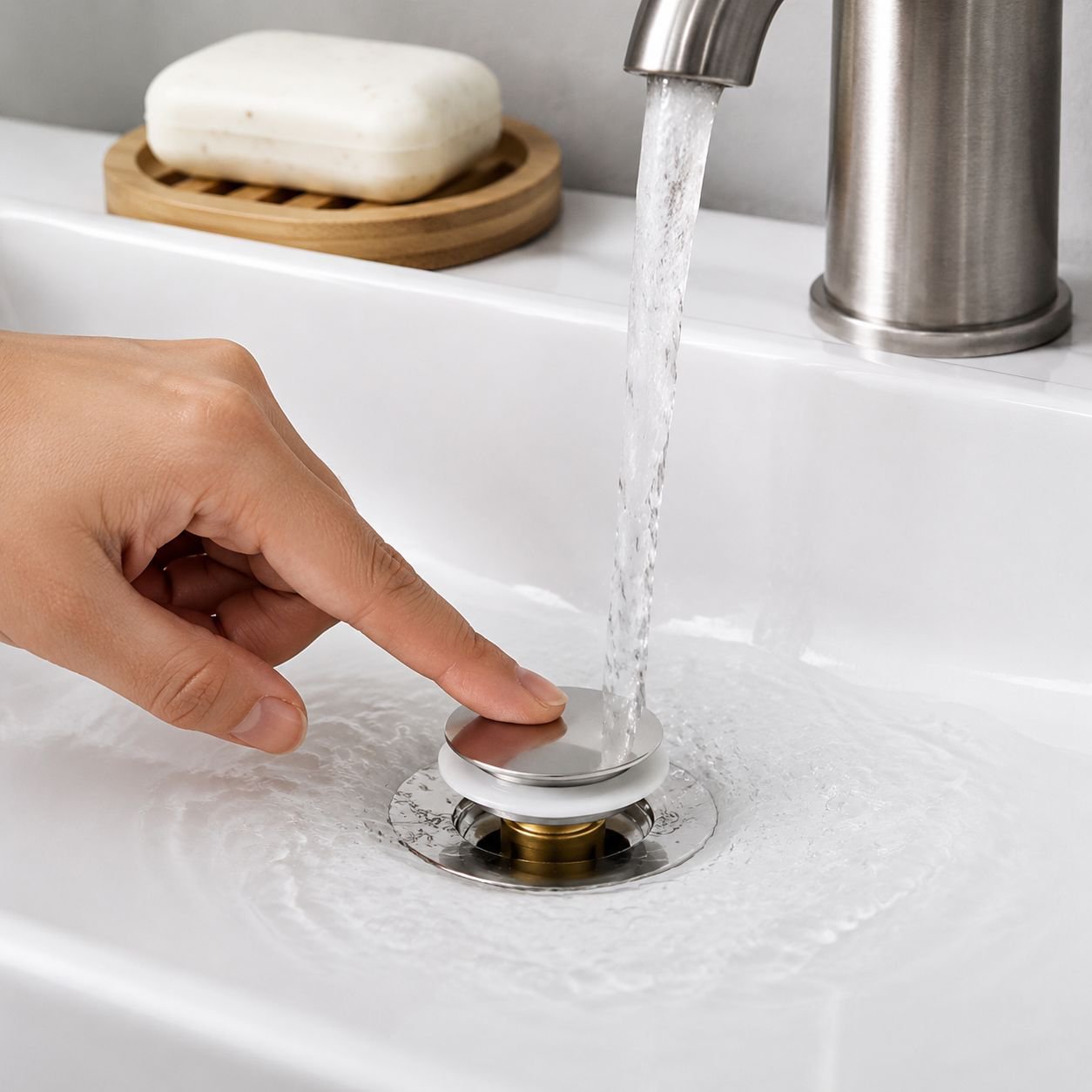 Stainless Steel Anti-Odor Leak-Proof Sink Drain Accessory