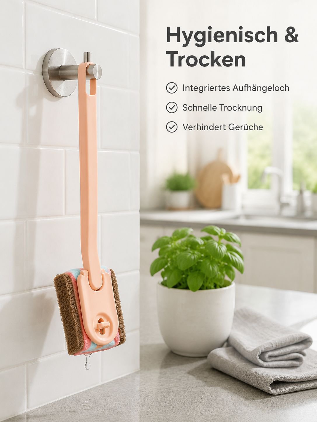 Vielseitige Küchenreinigungsbürste