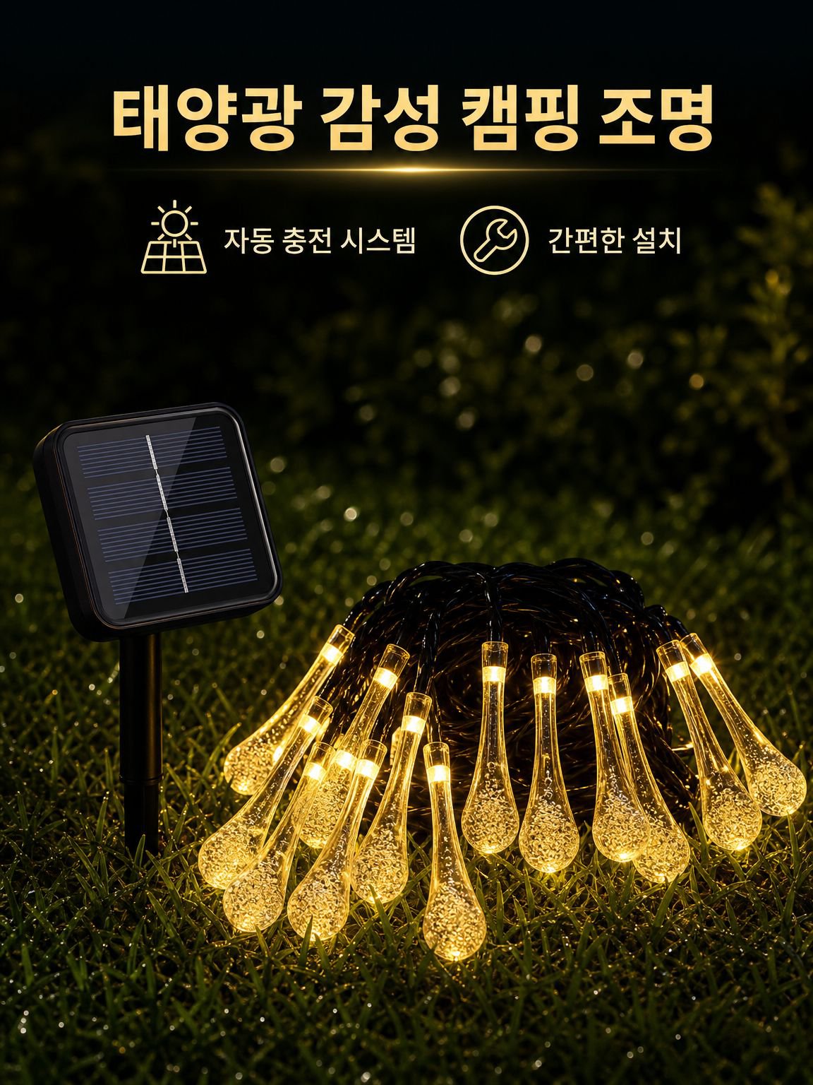 방수 LED 스트링라이트