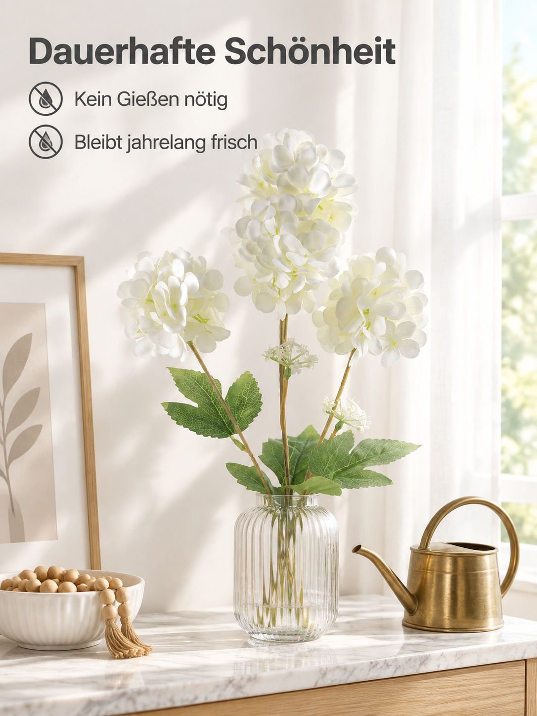 Künstliche Hortensie