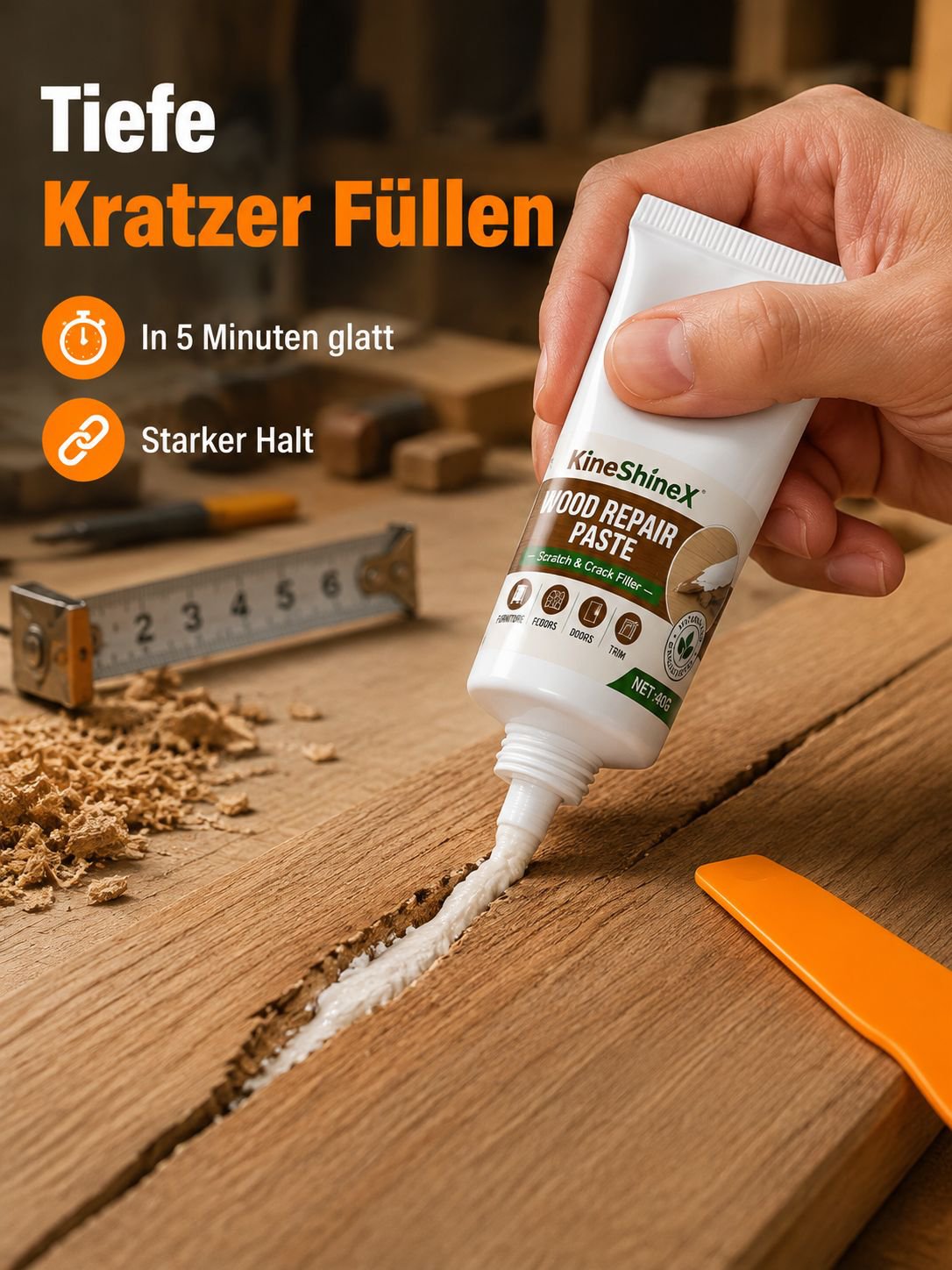 Möbel Reparaturpaste