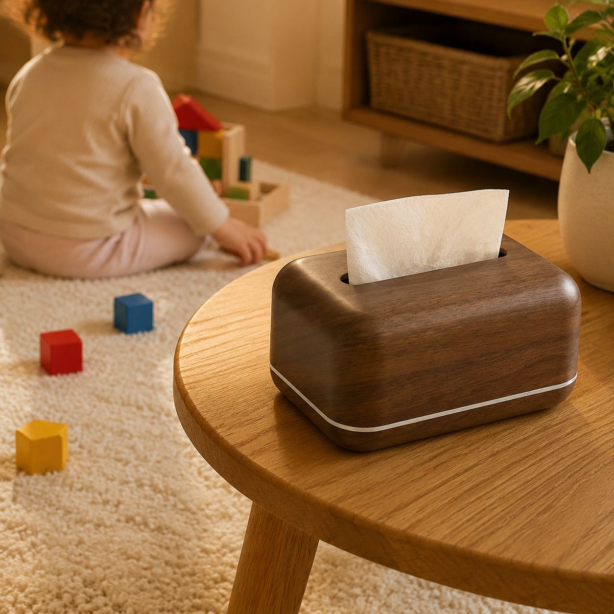 Vintage Taschentuchbox als Geschenkidee