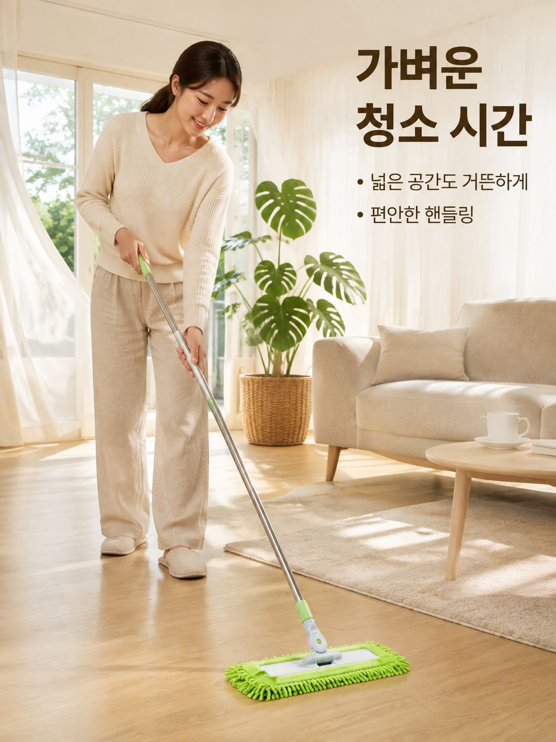 세닐 초강력 흡수 대걸레