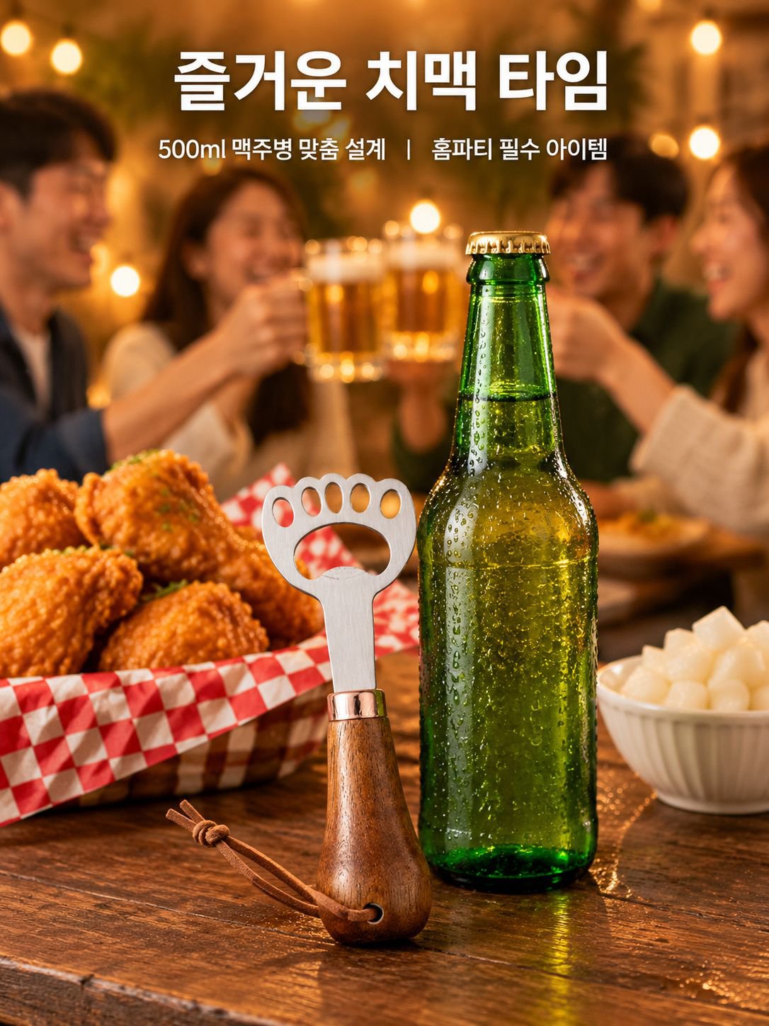 가정용 나무 병따개