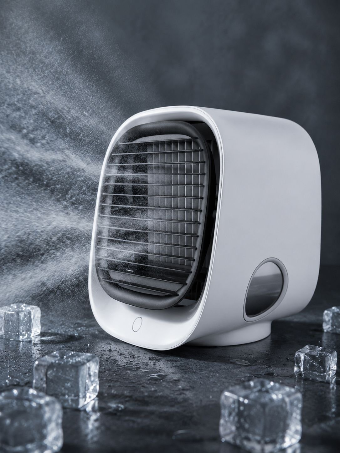 Wassergekühlter Ventilator, multifunktionaler Heim-/Bürokühler, leise, wiederaufladbar, praktisch, l