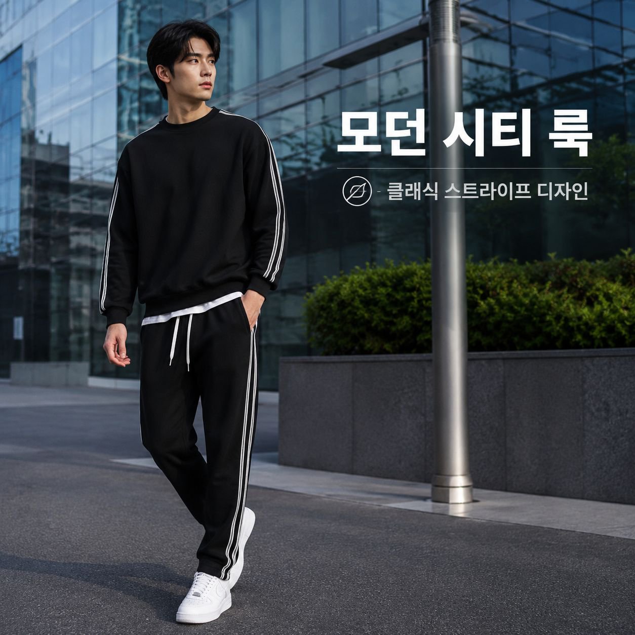 남성용 캐주얼 트레이닝 바지