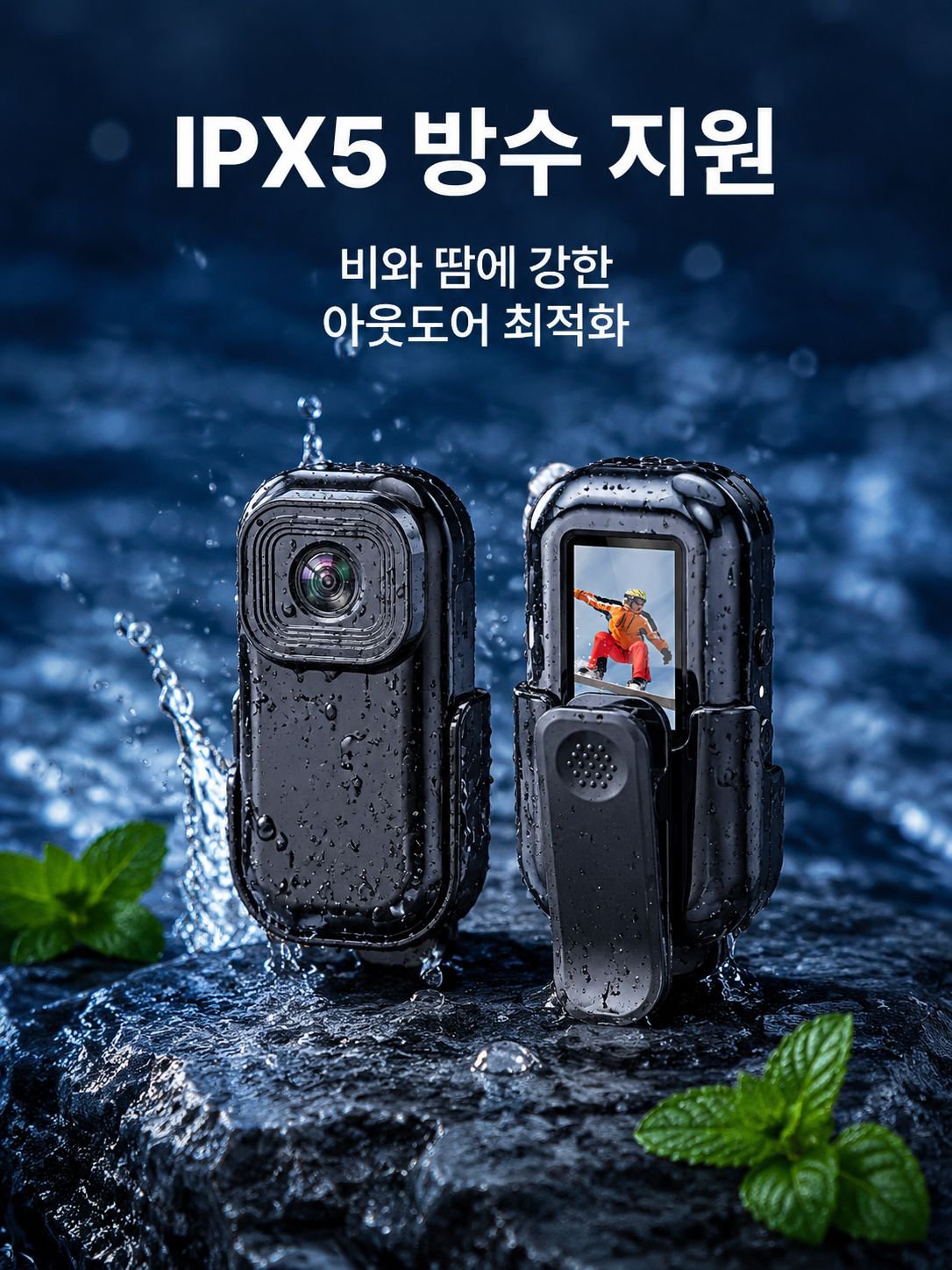미니 360 엄지 WiFi 방수 스포츠 카메라