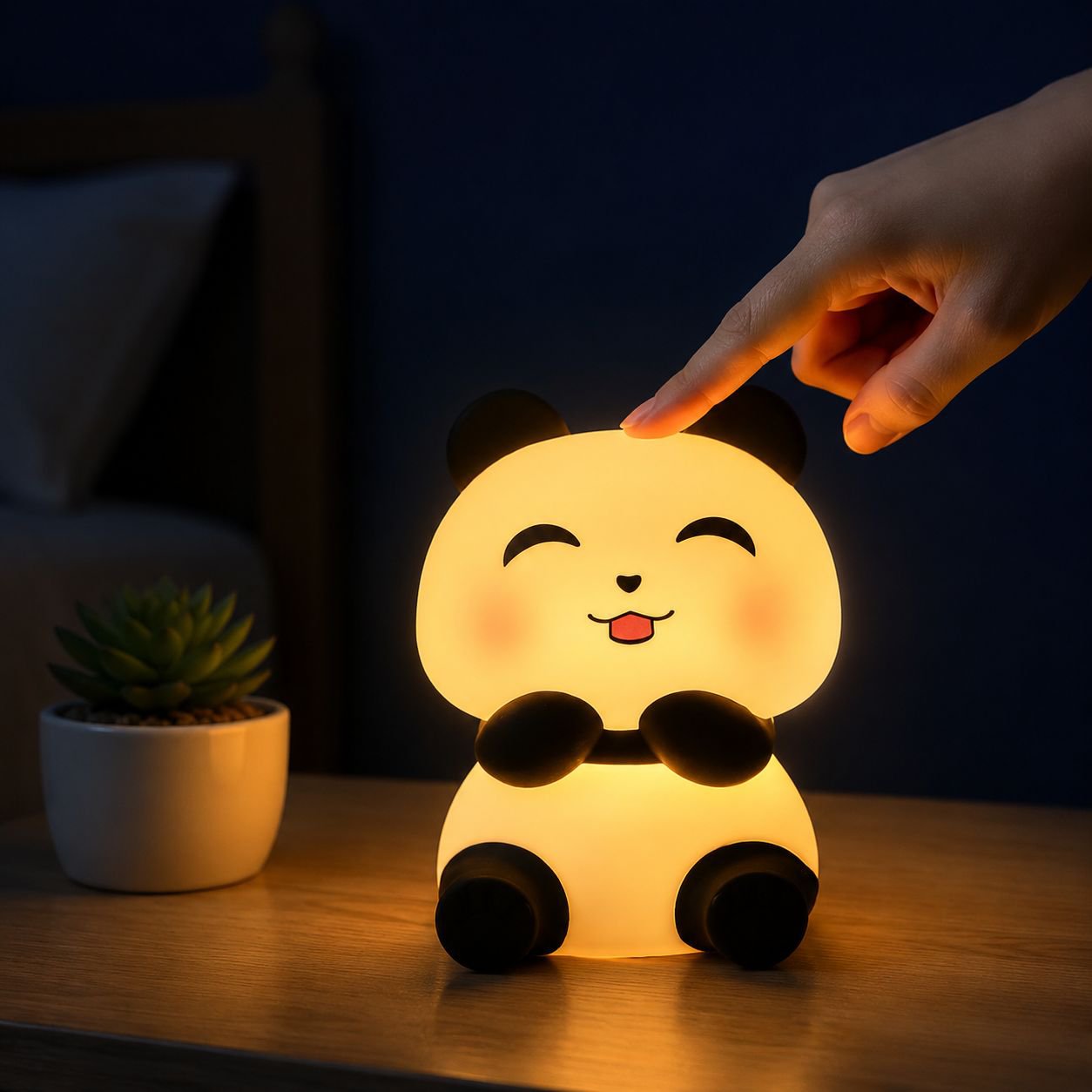 Home Portable Night Light Eye Protection Dimmable Ambiance