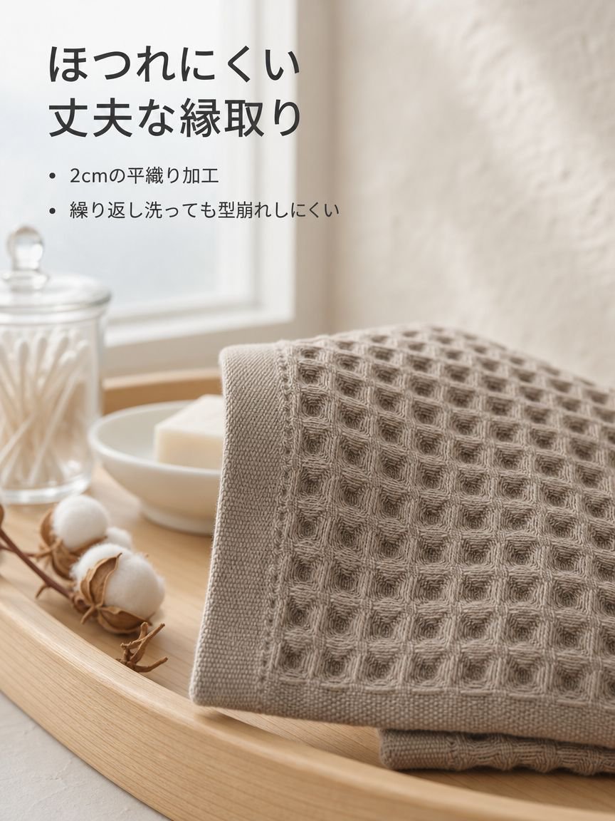 純綿のバスタオル