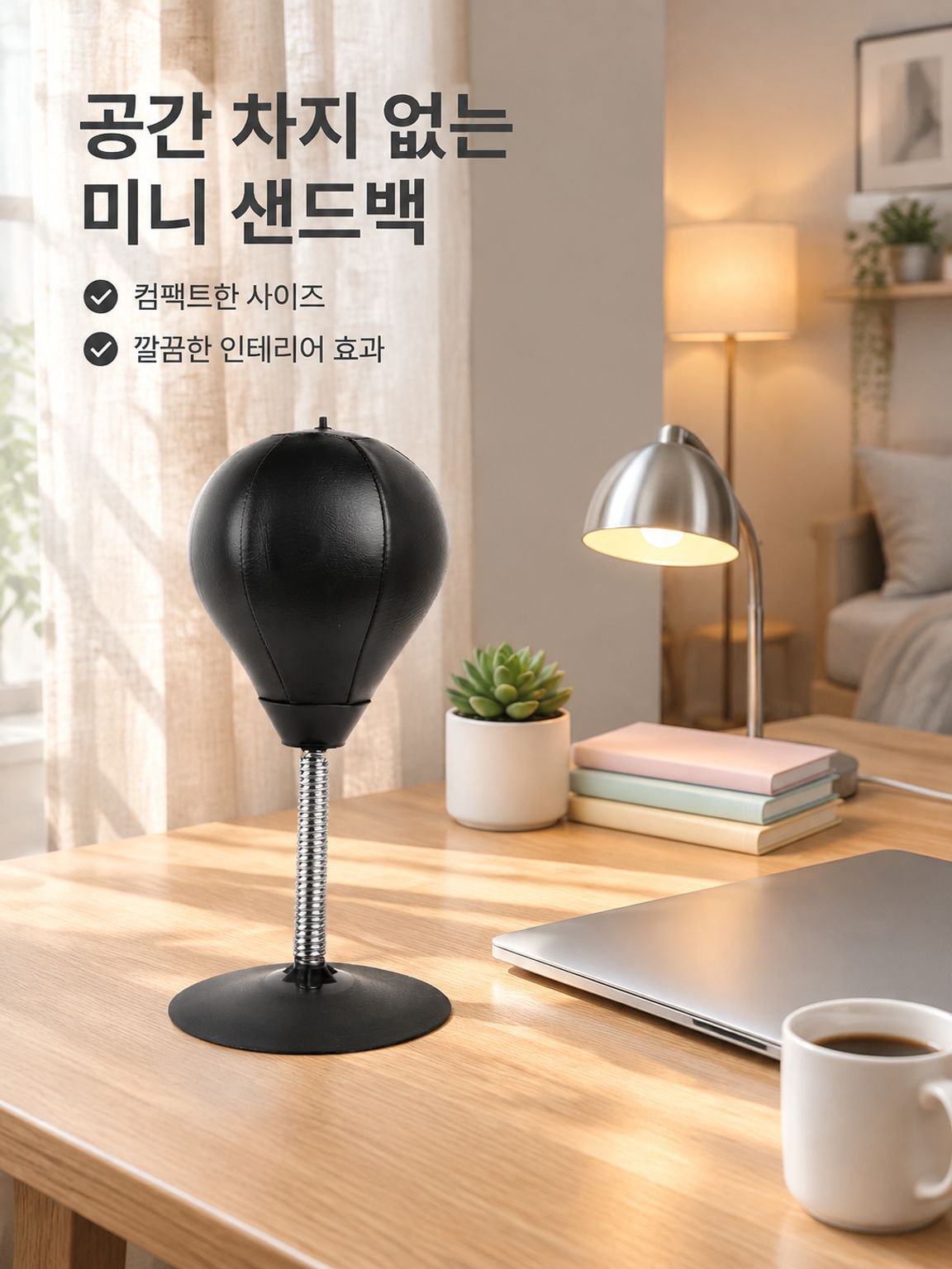 흡착컵 감압 복싱 훈련용 반응볼