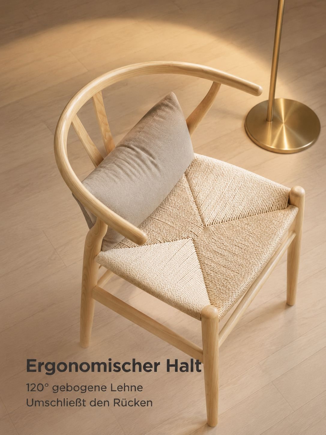 Einfacher Esszimmerstuhl