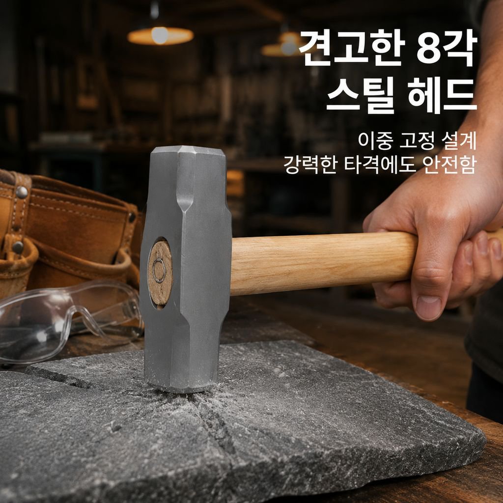 다기능 석공 일체형 망치