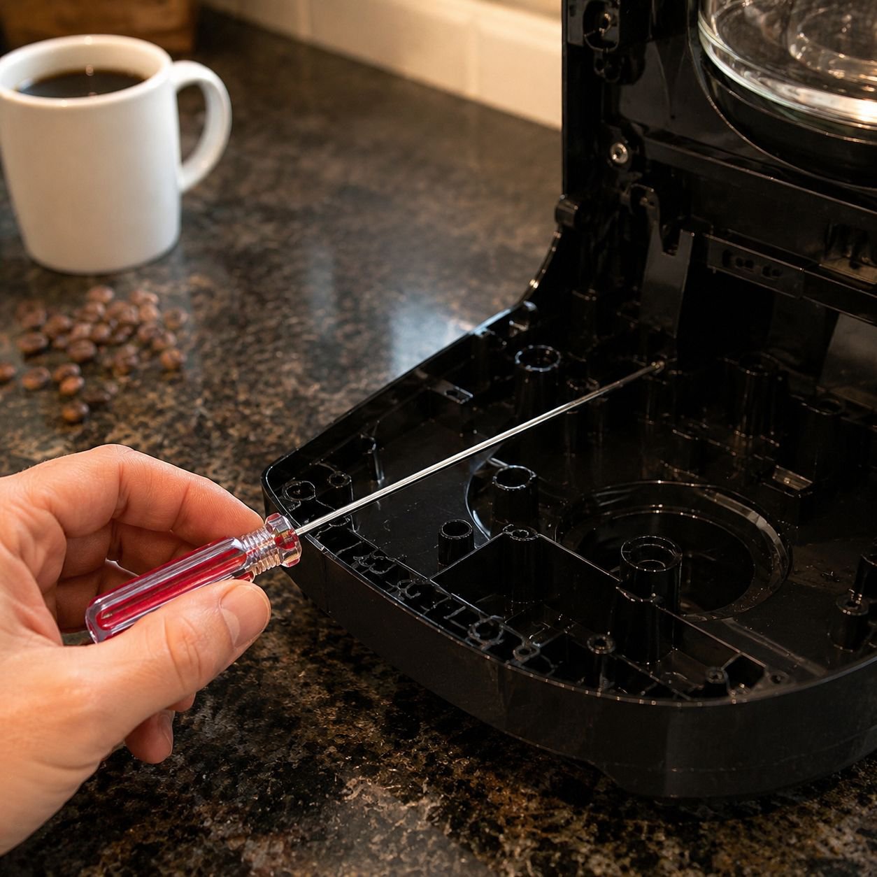 Precision Screwdriver for Tight Spaces