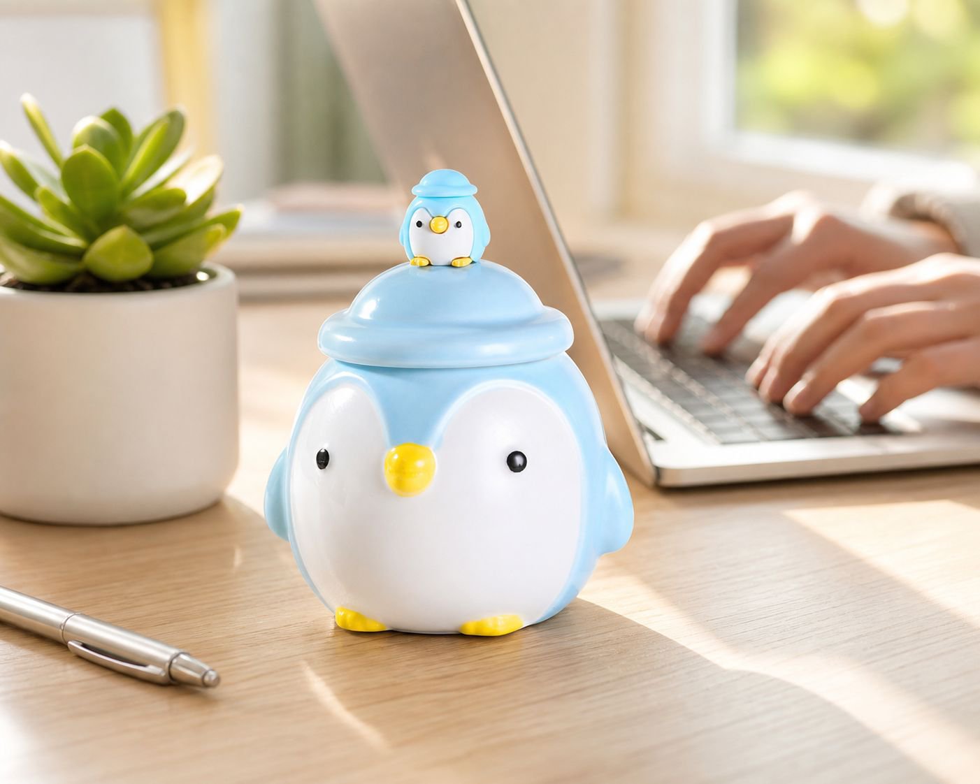 Cute Ceramic Cartoon Mug Warm Cup Gift Set - Perfect for Holidays